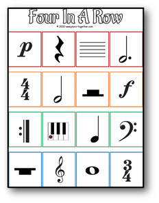 A Finger Number Board Game For Primer Piano Students